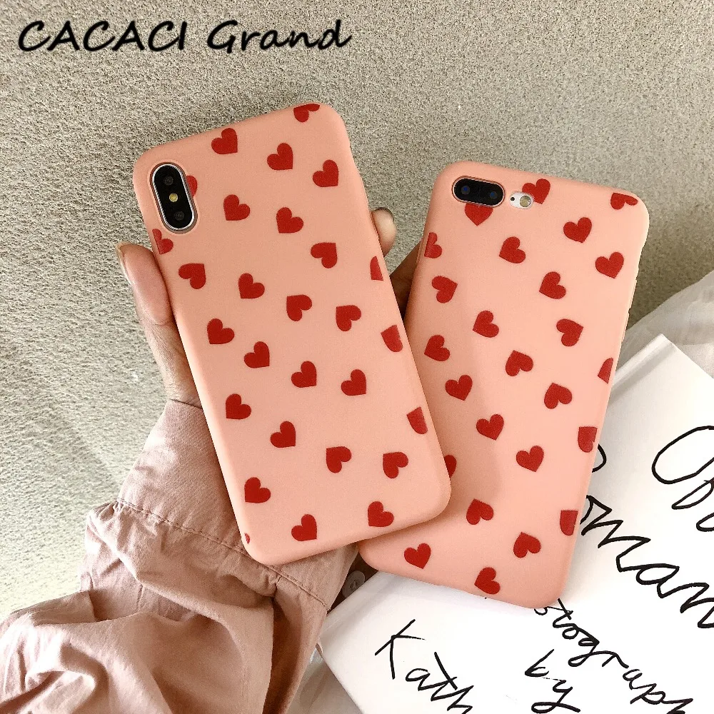 Cute Love Heart Phone Cases For iPhone 6 6s 7 8 X XS max XR Case Soft TPU Silicone Case Back Cover For iPhone 6 6s 7 8 Plus Case Cute Love Heart Phone Cases For iPhone 6 6s 7 8 X XS max XR Case Soft TPU Silicone Case Back Cover For iPhone 6 6s 7 8 Plus Case