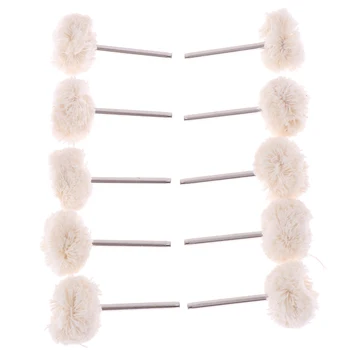 

New 1PC Or 5PCS Or 10PCS 1/8" Shank Wool Polishing Head Grinding Jewelry Metals Wheels Felt Brushes Wholesale