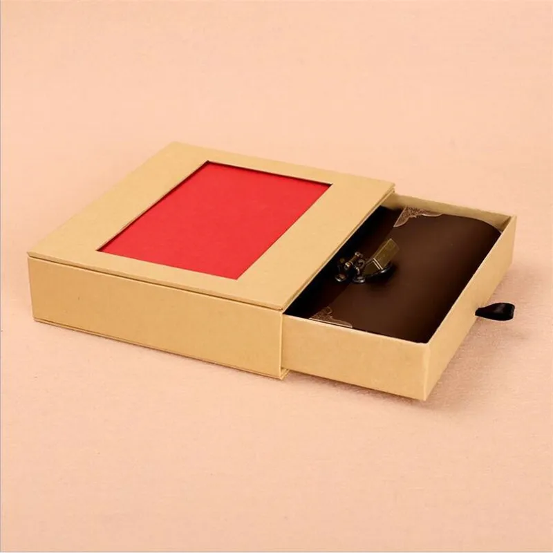 extra 4 gifts pu with lock diy album scrapbook handmade album