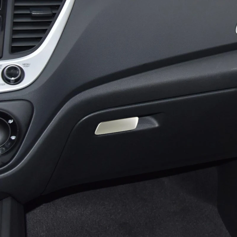 Автомобильный Стайлинг ABS бардачок блесток для hyundai Solaris Accent HC автомобильные внутренние аксессуары наклейка Украшение блесток