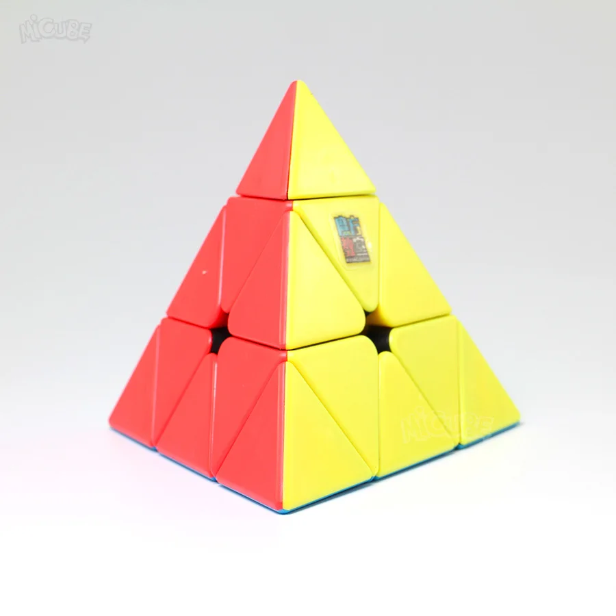 Meilong Пирамида куб MoyuPyramid магический куб скорость головоломка без наклеек для начинающих Развивающие игрушки для детей cubo magico