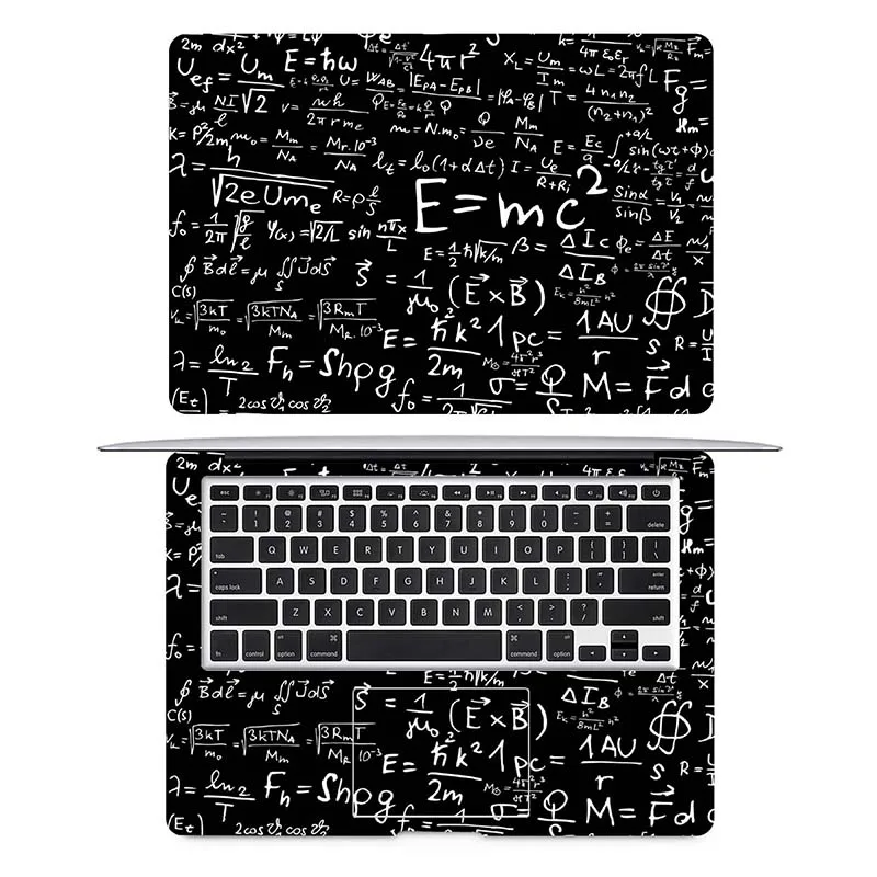 Математическая формула наклейка для ноутбука полное покрытие кожа Macbook Pro Air Retina