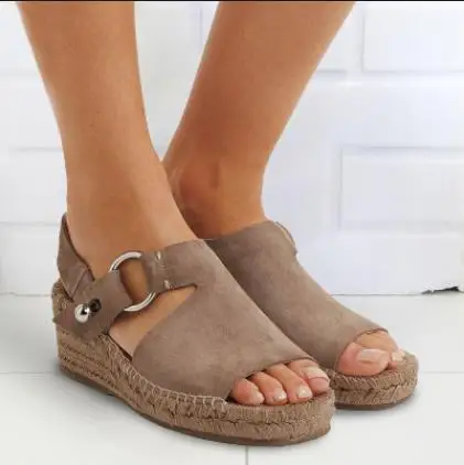 

MoneRffi 2019 Wedges Shoes For Women High Heels Sandals Summer Shoes Flip Flop Comfort Chaussures Femme Platform Wedges Sandals