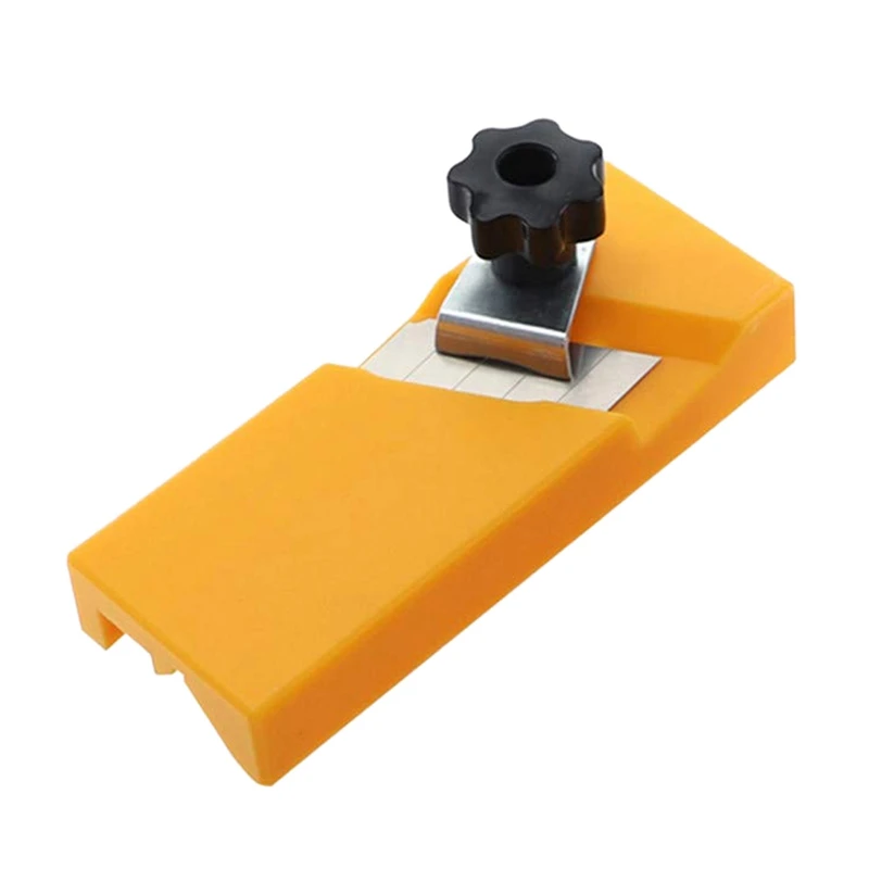 

Gypsum Board Hand Plane Abs Plastic Plasterboard Planing Tool Flat Square Drywall Edge Chamfer Woodworking (A)