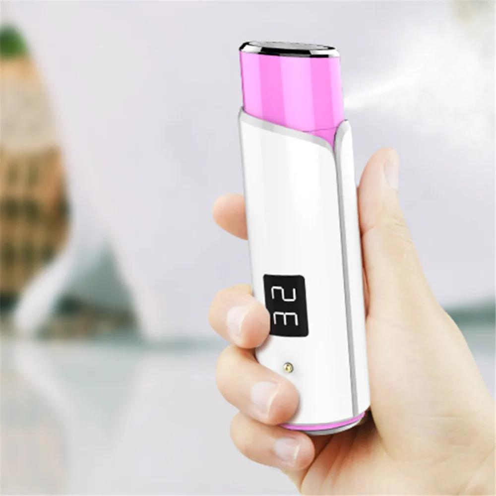 

Nano Facial Cold Sprayer Portable Face USB Charge Spray Device Care Instrument Face Skin Care Tools