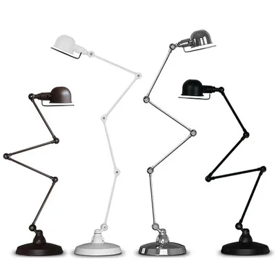 

modern retro Loft segment type Jielde mechanical arm floor lamp E27 110-240V for Home Parlor Dining Room