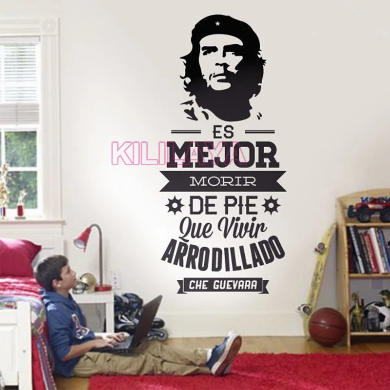 Spanish Wall Stickers Quote Es Mejor Morir De Pie Que Vivir Arrodillado