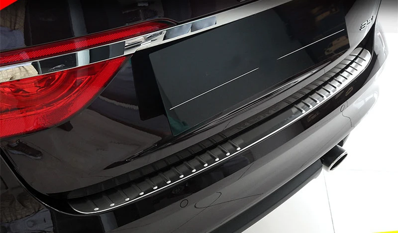 Для Jaguar F-Pace F pace fpace X761- нержавеющая сталь внешний интерьер задний багажник бампер Накладка порога