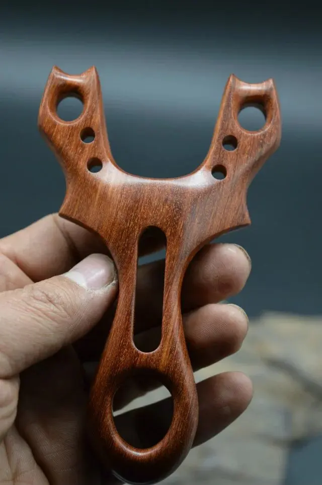 Buy Wood Slingshot Hunting Outdoor Shooting Catapult