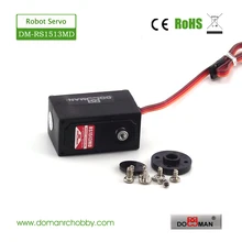 20 шт./лот DM-RS1513MD металла шестерни 15 кг Цифровой 270 градусов робот RC сервопривод