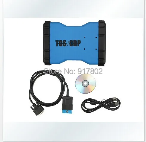 TCS-CDP PRO синий цвет мультибрендовый Автомобильный сканер Авто Диагностический Инструмент TCS CDP Plus с голубым зубом