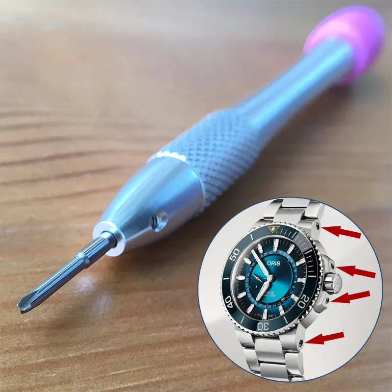 

Triangular watch case screwdriver for Oris Divers watch band tools