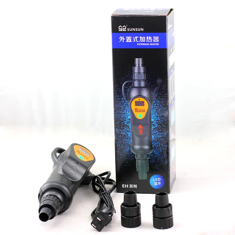 SUNSUN aquarium Adjustable Submersible heater external aquarium fish