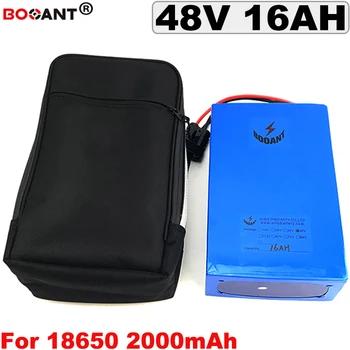 

48V 16AH E-bike Lithium Battery pack with a Bag For Bafang 500W 1000W Motor Electric bike Battery 18650 13S 48V Free Shipping