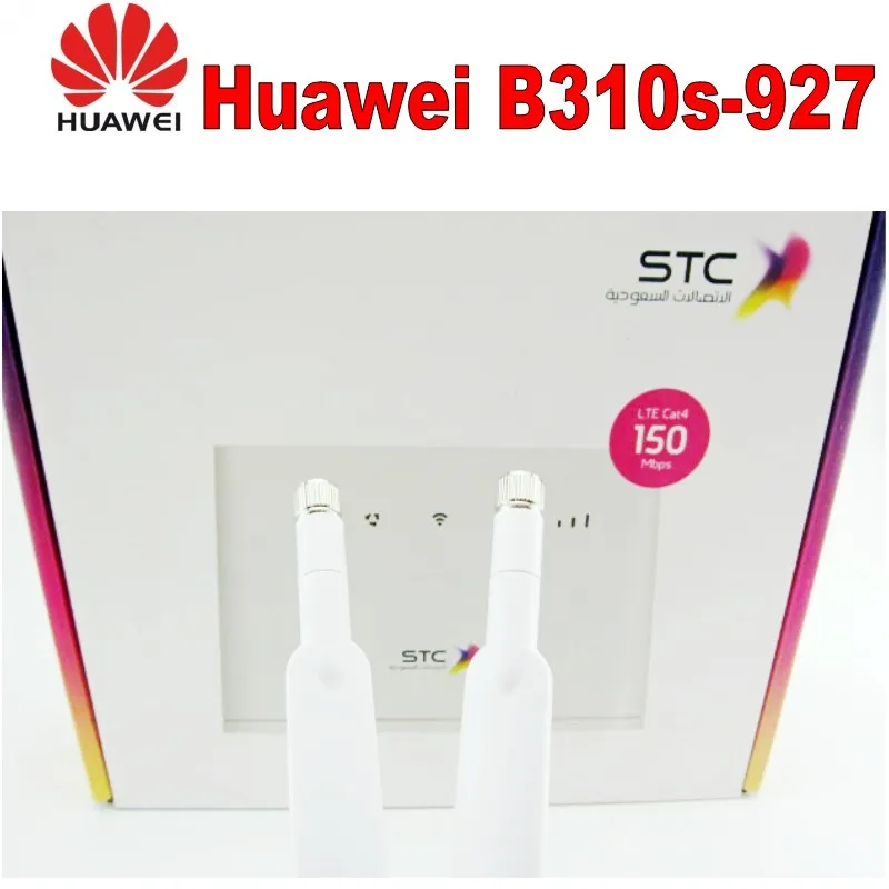 Huawei B310s-927 LTE CPE маршрутизатор плюс 2 шт антенна