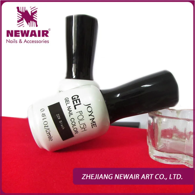 Black Style Nails Gel Professional Nail Polish UV&LED Shining Colorful Soak Off Gel Polish Long