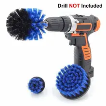 3 шт./компл. синие плиточные затирки щетка для мытья посуды электрическая дрель набор кистей устройство для чистки ванн инструмент 2 в 1 синие электроинструменты Прямая