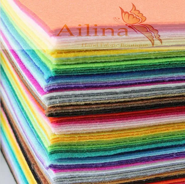 40 Fogli Feltro Non Tessuto 10x15cm - 1mm Spessore, Colori Assortiti Per Artigianato - Foto 3
