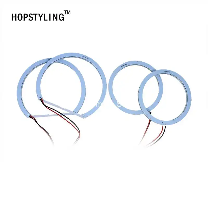 Hopstyling 2x(106 мм+ 131 мм) e90 2006-2011 хлопка SMD LED глаза ангела комплект Halo Кольцо для BMW 3 серии белый светодиодные фары автомобиля