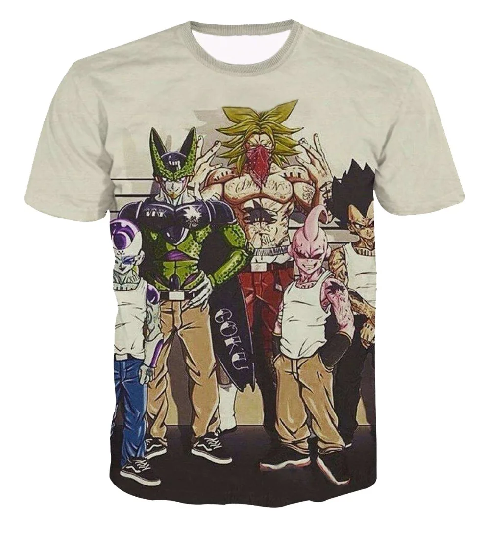 dragon ball z cell t shirt