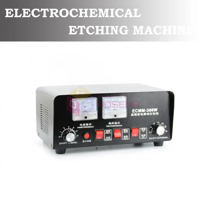 1PC 220V HNW 300 Electrochemical Etching Machine Marking Pattern On