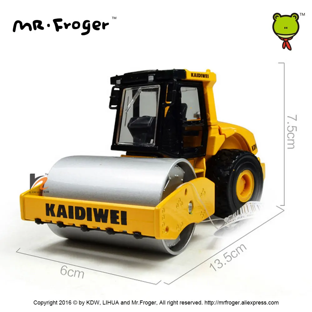 Mr.Froger однобарабанная роликовая модель литого автомобиля рафинированного