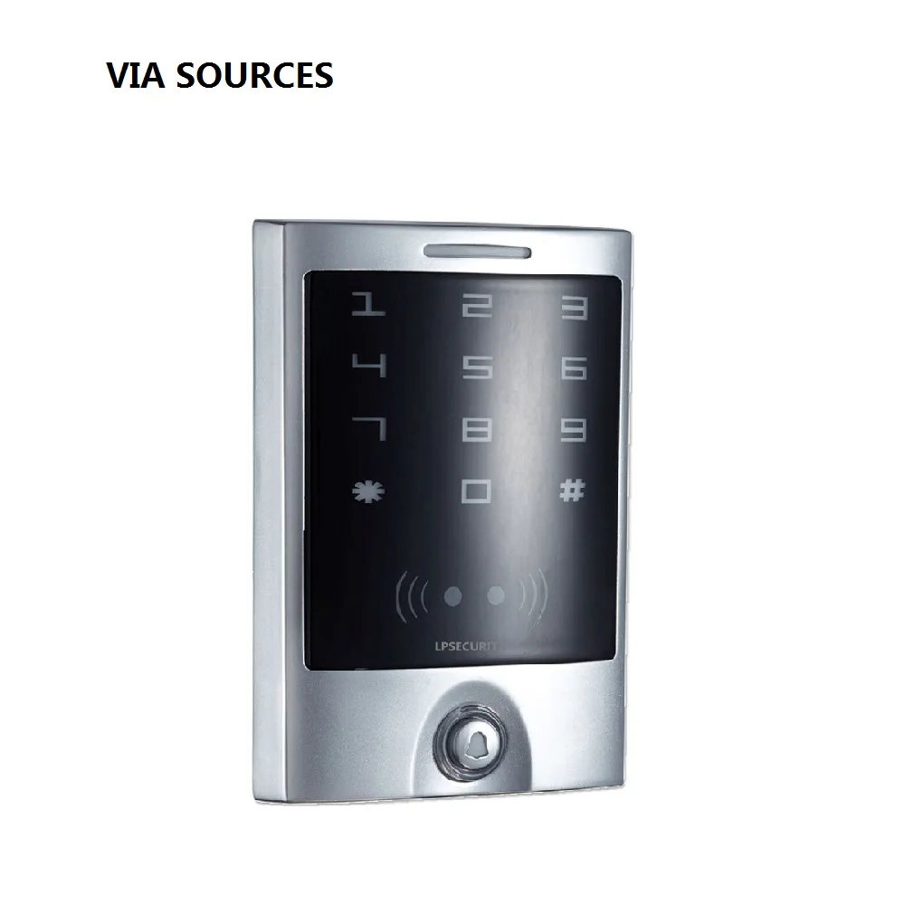 

Direct Factory Metal Stand-alone Access Control Keypad of Output Format Settable IP65 125KHz RFID IC Card Reader