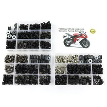 For Yamaha YZF R6 YZF-R6 2008-2016 Motorcycle Screws OEM Style Complete Full Fairing Bolts Kit Washer Fastener Clips Steel Nuts For Yamaha YZF R6 YZF-R6 2008-2016 Motorcycle Screws OEM Style Complete Full Fairing Bolts Kit Washer Fastener Clips Steel Nuts