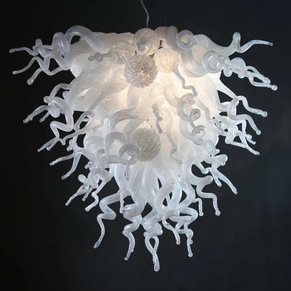 Современный светодиодный светильник из дутого стекла канделябр|light fixtures|glass light