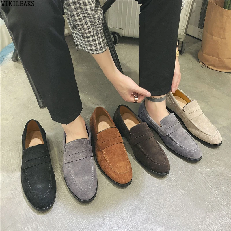 

loafers men dress shoes leather luxury men shoes formal coiffeur wedding men shoes classic sepatu slip on pria erkek ayakkabi