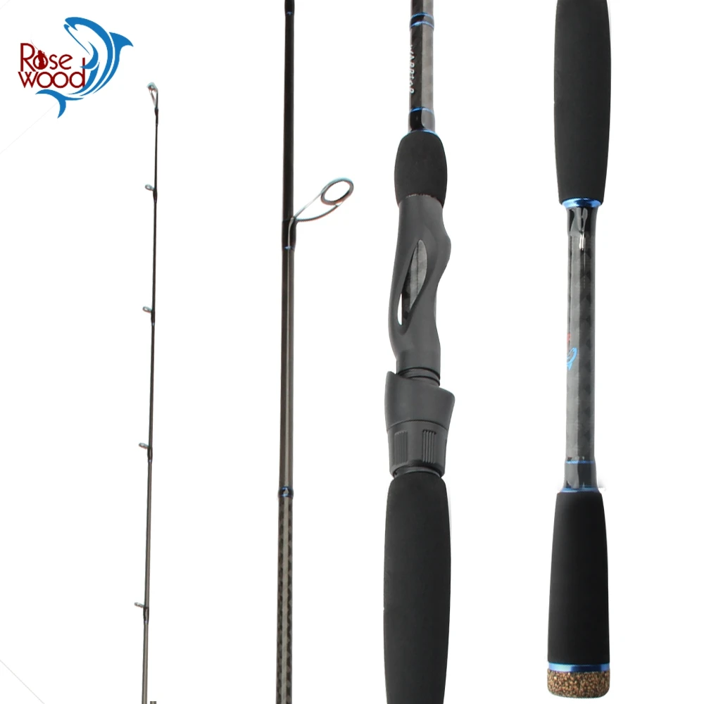 RoseWood Air Salt New Spinning 2.28m Sea Bass Fishing Rod 30t High Carbon MH Fast Action Bass Rod Fishing Tackle