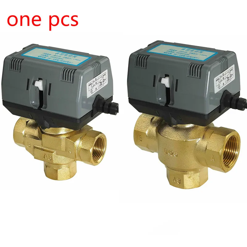 Two way Three way Motorized Actuator Electric Valve Fan coil unit