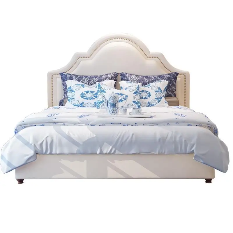 

Meuble De Maison Mobili Per La Casa Letto Frame Recamaras Infantil Room Leather Mueble Moderna Cama bedroom Furniture Bed