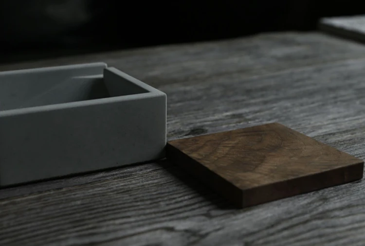 Цементная пепельница для пепельницы гостиницы|ash tray|decorative ashtrays |