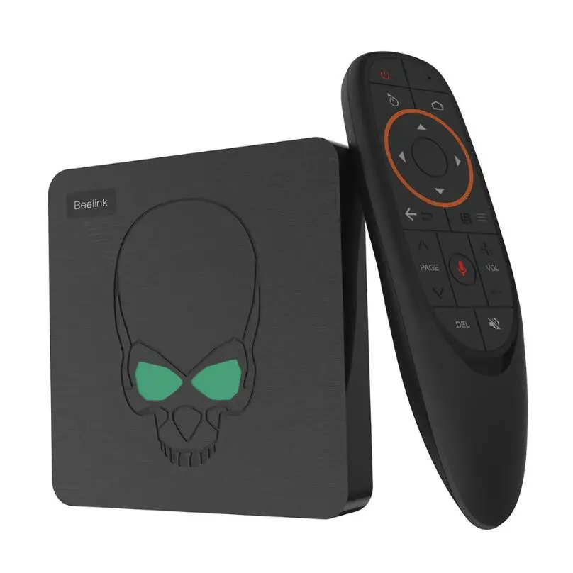 

New Skull GT-King TV BOX Amlogic S922X 4G RAM 64G ROM Smart TV Box 2.4G+5G Dual WIFI 1000M LAN with 4K Set top box