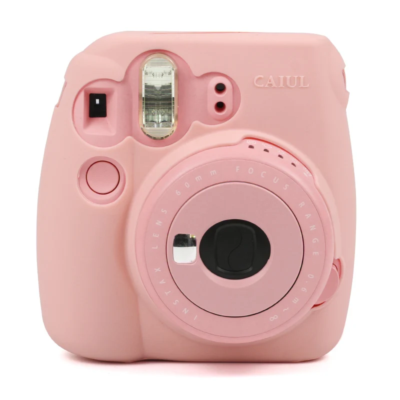 CAIUL чехол для камеры моментальной печати для Fujifilm Instax Mini 9 Mini 8 8+ чехол, Классический фосфоресцирующий желеобразный чехол для камеры - Цвет: 4