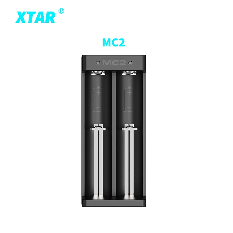 XTAR VC2 VC2 плюс VC4 VC2S VC4S батарея зарядное устройство для 10440/16340/14500/14650/18350/18500/18650/18700/21700/20700/17500 - Цвет: MC2