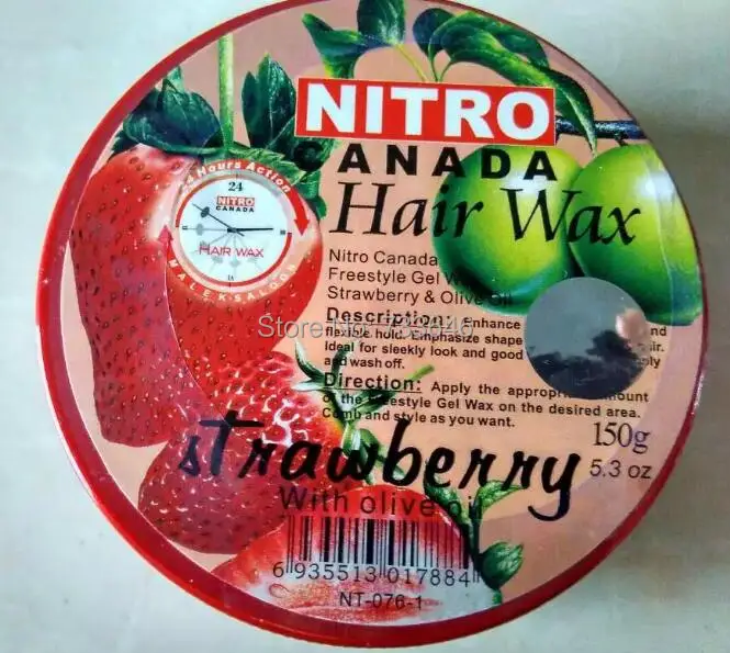48pcs Whosesale Hair Wax Nitro Canada Hair Wax Fruit Fragrance