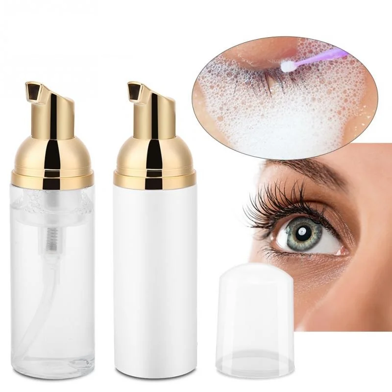 

60ml Professional Eyelash Glue extension Foam Cleaner Lash Lift Individual Eyelash Extension Remover Grafting Planting Eyelashes