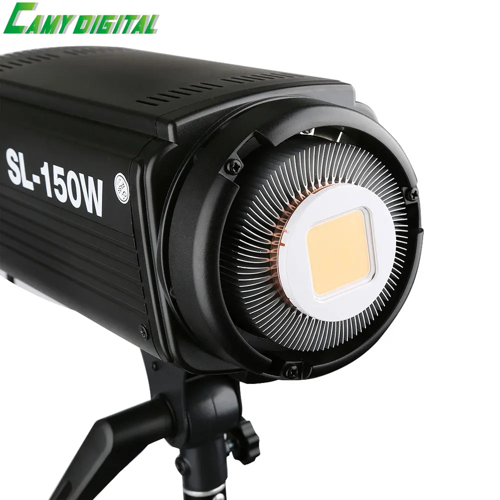 

Godox SL-150W 150W 5600K CRI 93+ 16 Channels LED Studio Continous Video Light with Bowens Mount For DSLR Camera+Remote Control