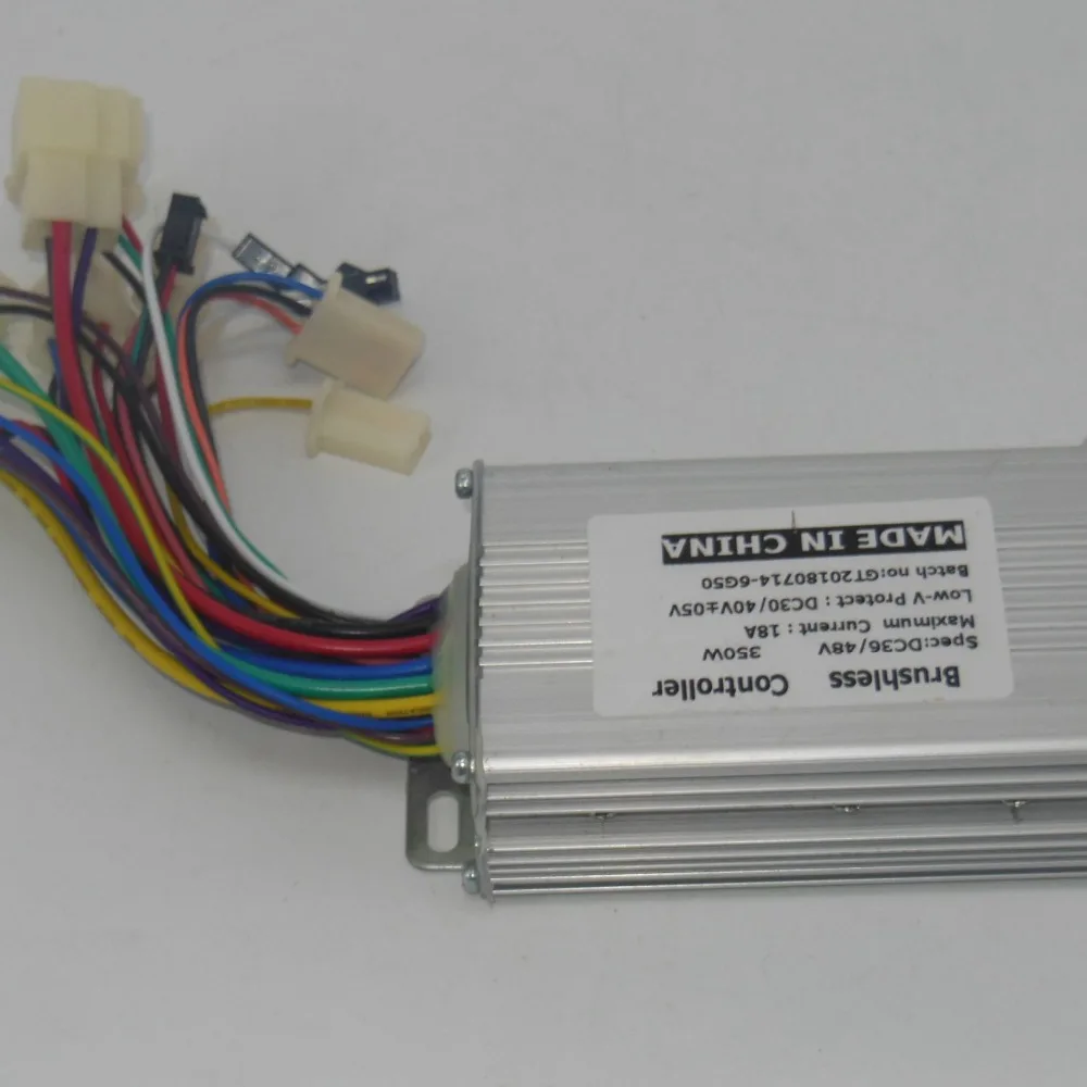 Clearance GREENTIME 36V/48V 350W/250W BLDC motor controller E-bike brushless speed controller 2