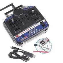 FlySky FS-CT6B FS CT6B 2,4G 6CH радио комплект системы(TX FS-CT6B+ RX FS-R6B) RC 6CH передатчик+ 6CH приемник-корабль w/Цветная коробка