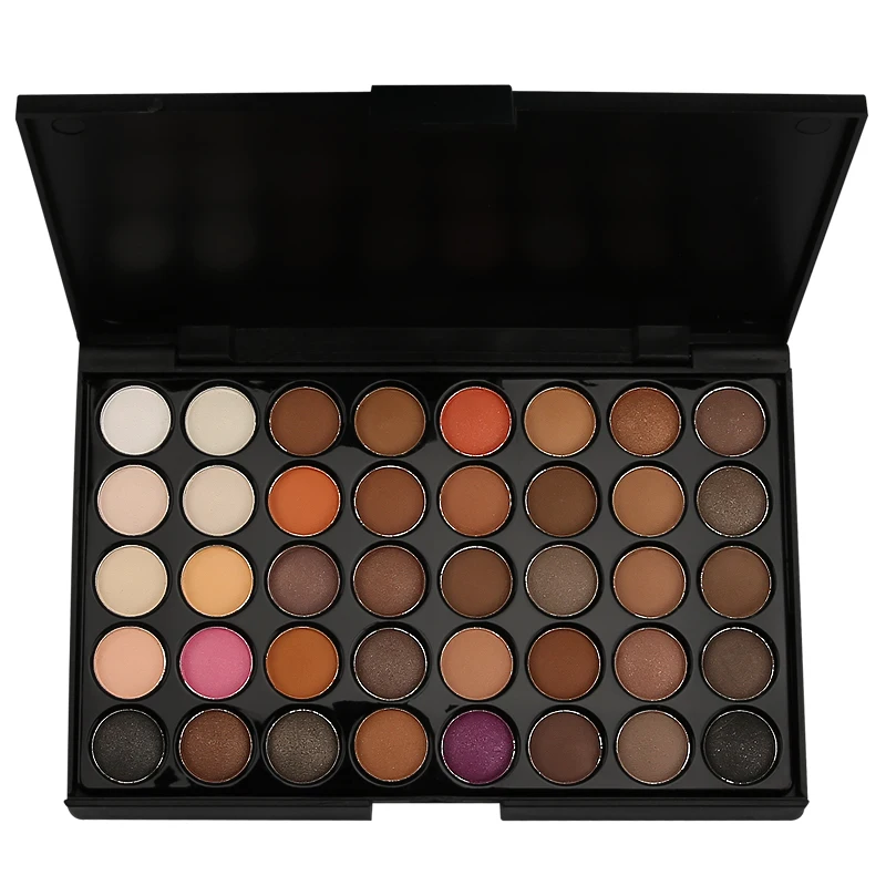 

40 colors Matte Eyeshadow Pallete Make Up Earth Palette EyeShadow Makeup Glitter Waterproof Lasting Makeup Add Eye shadow brush