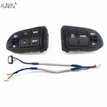 PUFEITE Multi function Steering Wheel Audio Cruise Control Buttons For Kia sportage with back light Car