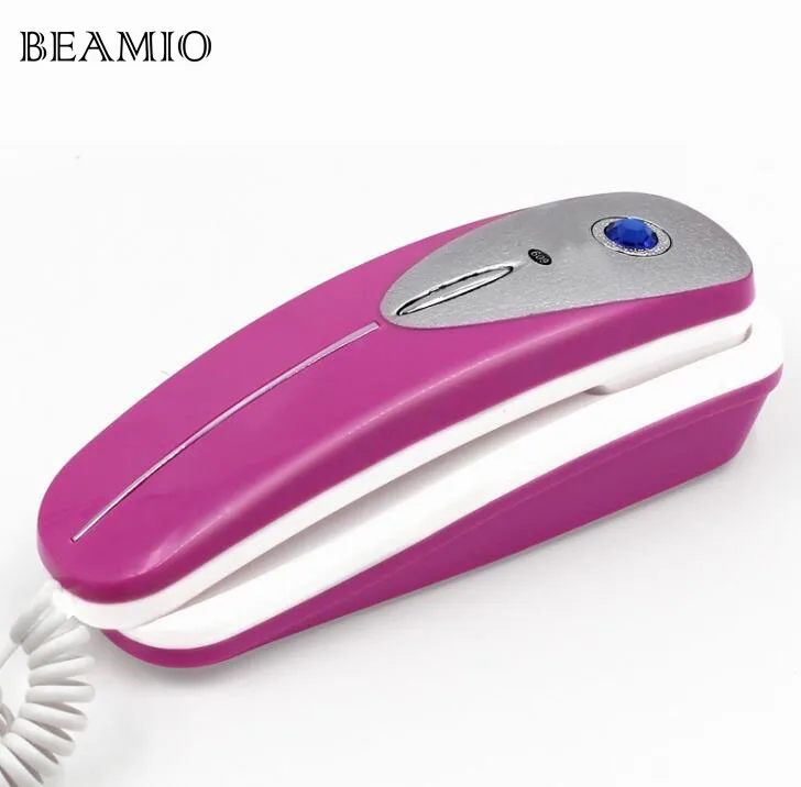 

Wall Fixed Telephone Calls Hotel Bathroom Home Business Office Telephone Landline Extension Small