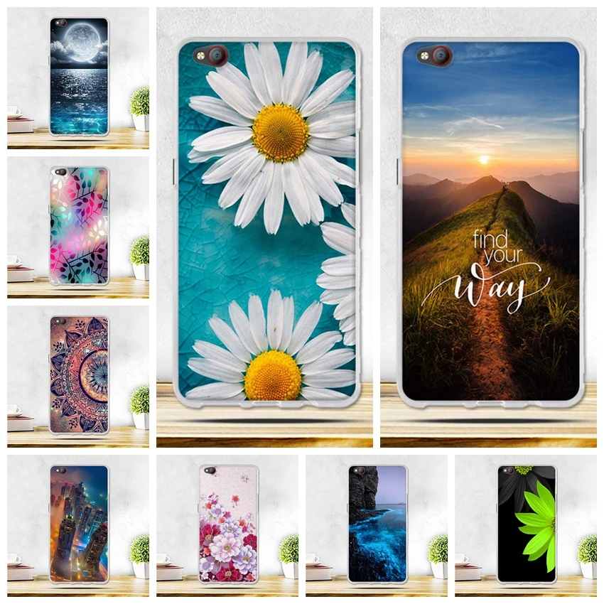 Case for ZTE nubia M2 lite phone case soft silicon cover m2 LITE Fashion printed Protective | Мобильные телефоны и