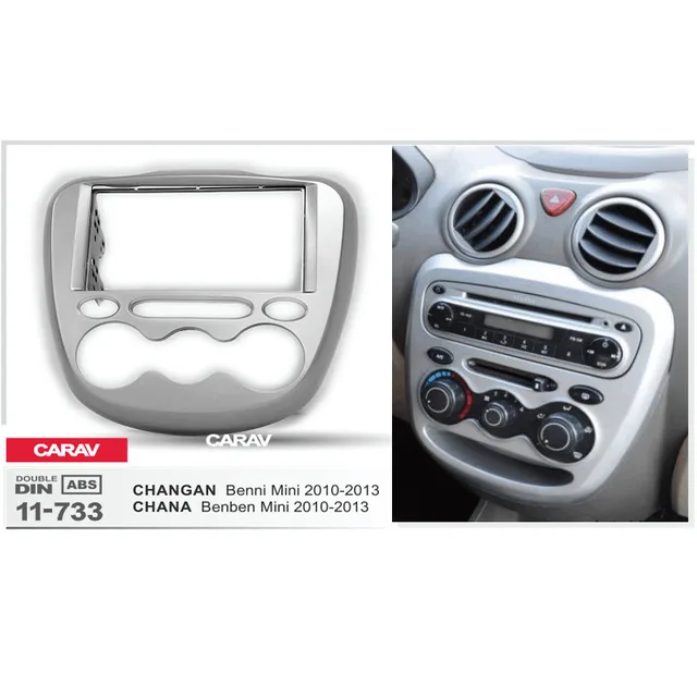 Carav 11 733 Panneau De Fascia Autoradio Pour Changan Benni Mini
