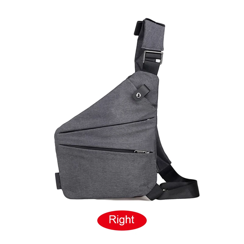 

Men Sling Bag Oxford Anti Theft Crossbody Shoulder Chest Bags for Outdoor Sport Travel Hiking OH66