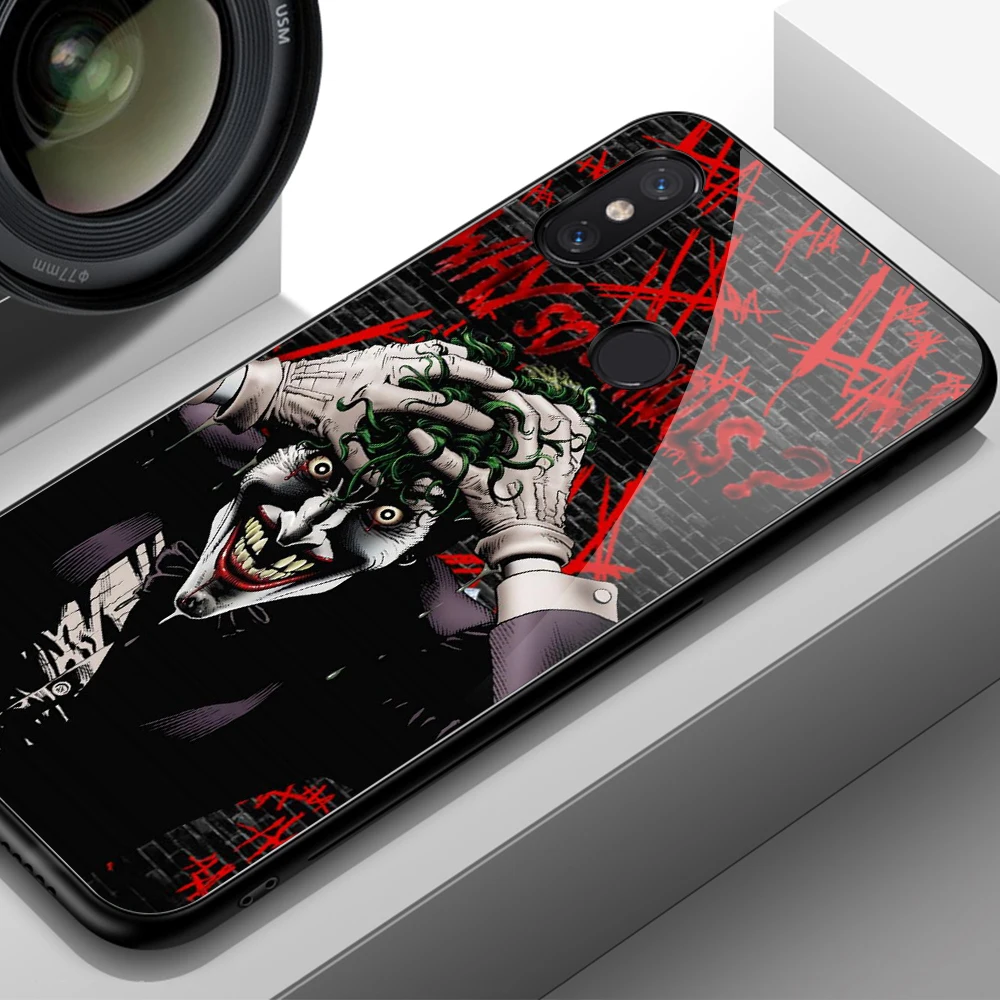 Чехол для Xiao mi 6 Joker, жесткая задняя крышка из закаленного стекла для телефона mi x 2 2s 3, чехол Xiao mi max 3 mi 8 SE LITE mi 9