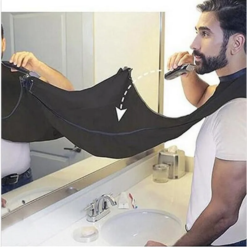 

New deisgn nylon Beard bib/beard apron/beard catcher for man shaving Drop shipping